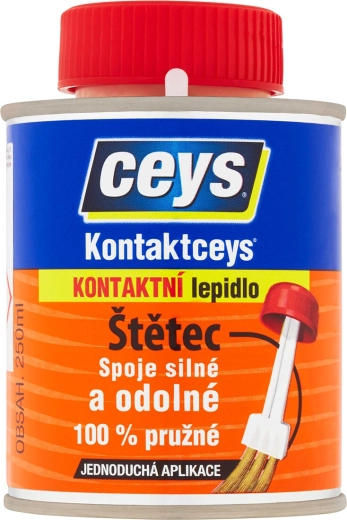 Contactlijm 250 ml met kwast KONTAKTCEYS