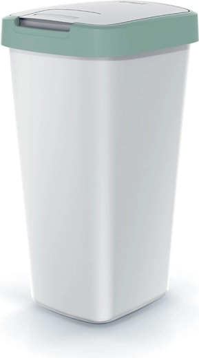 Compacta Q Flap Trash Can 25 L