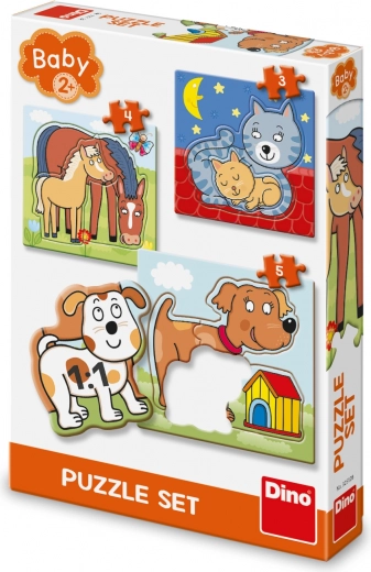 Dino Animal Puzzle for Kids from 2 Years Old