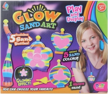 Glow Sand Bottle Making – Creative Set for Kids