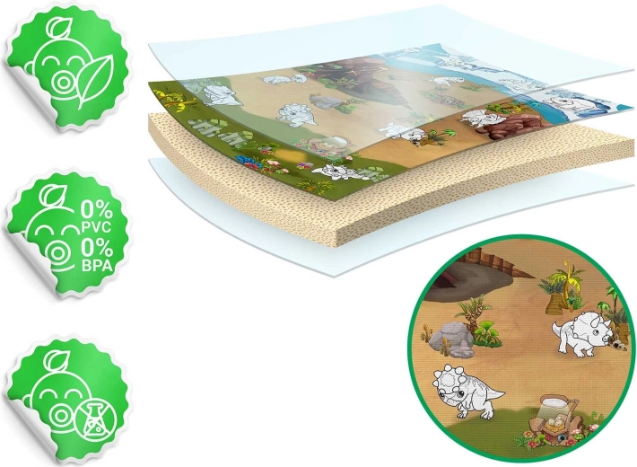 Mousse EVA douce et sûre avec isolation thermique