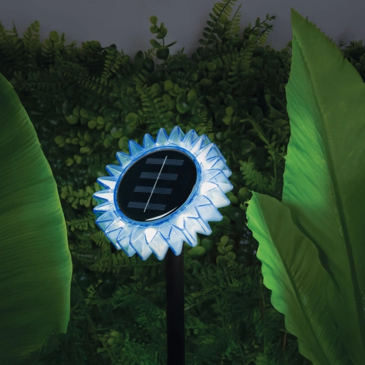 Werking op zonne-energie en automatisch licht