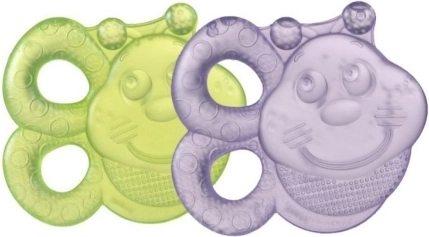 Playgro kühlender Wasser-Beißring Biene – Set 2 Stk.