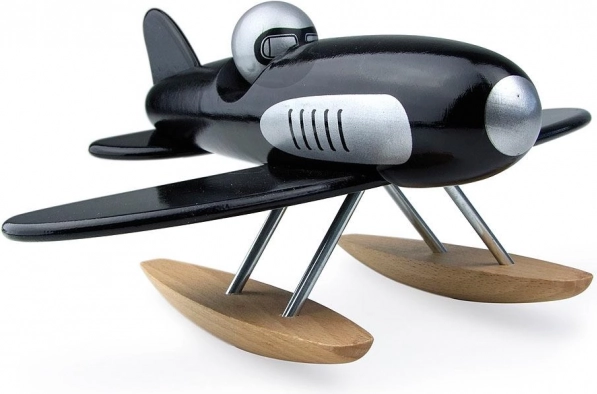 Hydravion en bois Vilac noir