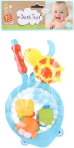 Water Toy Shark with Animals and Floating Turtle