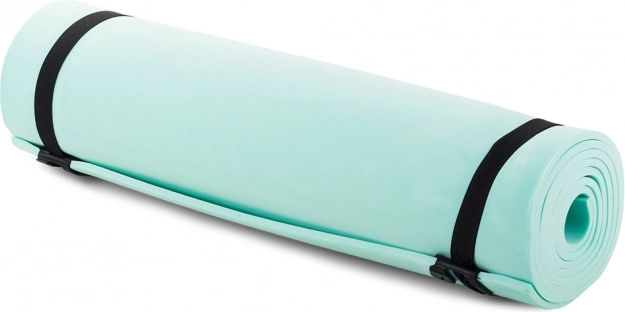 Yogamat en fitnessmat 0,5 cm met draagriemen