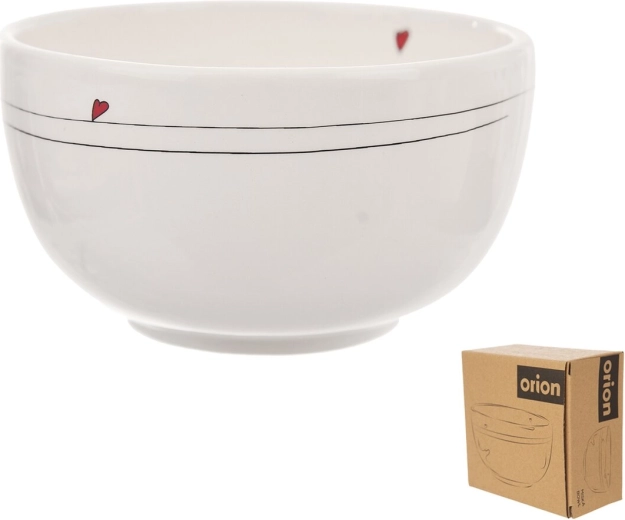 Ceramic Bowl Hearts 12 cm