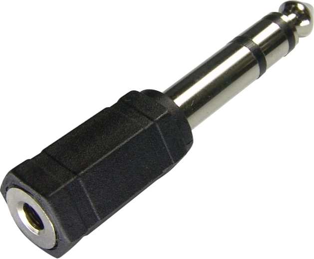 Sencor audio-adapter van 6,35 mm stereo-jack naar 3,5 mm stereo-jackbus