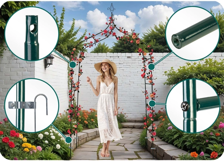 Easy assembly and secure anchoring