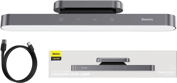 Magnetische tafellamp met traploze dimmer en opladen