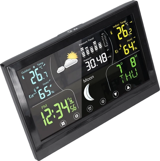 Farbdisplay mit Touch-Bedienung