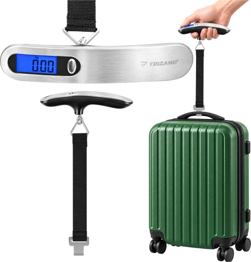 Trizand digital hanging luggage scale, 50 kg