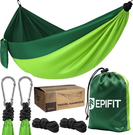 Outdoor hammock CALM green