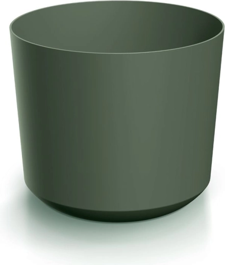 Pot de fleurs TUBO 24 cm vert foncé