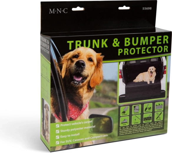 Housse de protection pour coffre avec protection du pare-chocs