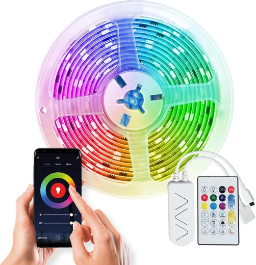 Control via phone and remote control