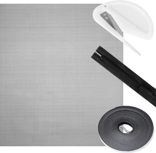 Zipper for convenient ventilation and access