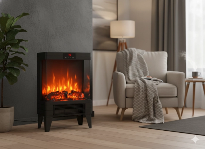 Krachtige en comfortabele verwarming 2000 W