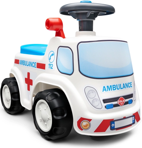 FALK porteur ambulance avec klaxon