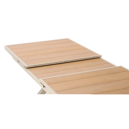 Elegant wood-look tabletop