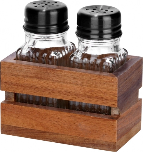 Stijlvolle houder van acaciahout