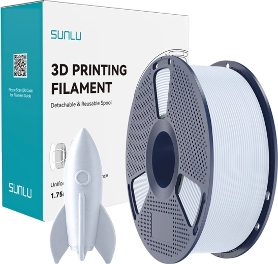 Sunlu PLA hogesnelheidsfilament – wit