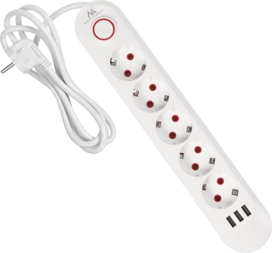 5 stopcontacten voor al uw apparaten