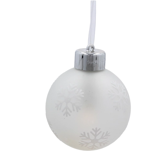 Delicate winter glass design