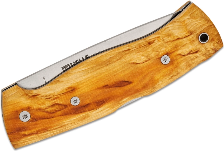 Curly birch handle – each piece is unique