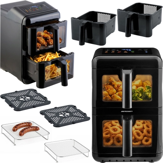 Berdsen dual-zone hot air fryer 11.6 l