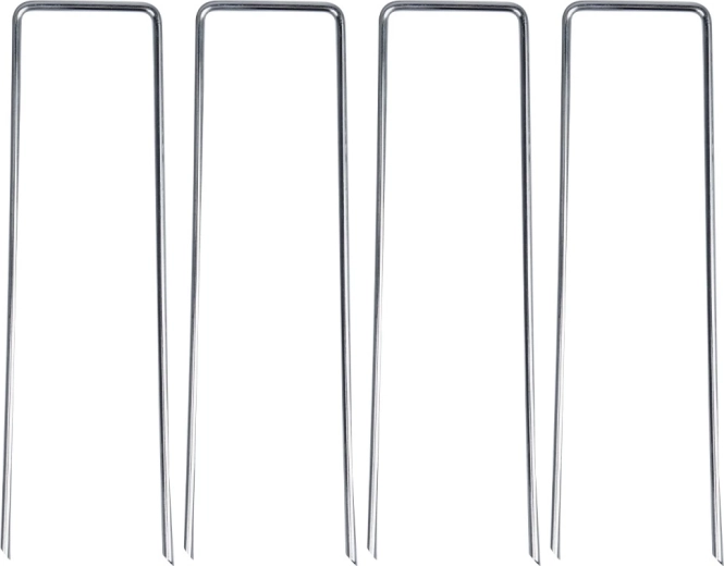 Included pegs for immediate use