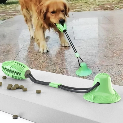 Treat dispenser for slower feeding