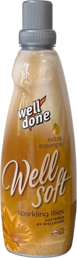 Well Done Wellsoft Golden Rose geconcentreerde wasverzachter 1 l met rozengeur
