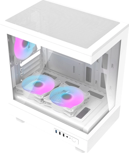 Châssis compact, grand espace pour les composants