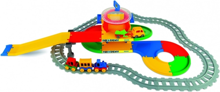 Two-level garage and 4 vehicles