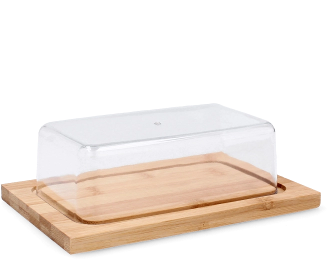 Plastic container with lid 20 × 13.5 × 6.5 cm