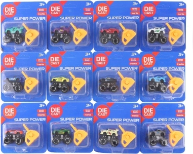 Metalen speelgoedauto met lanceermechanisme voor kinderen