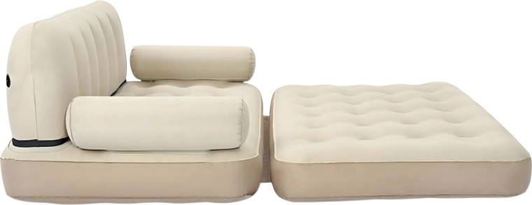 Canapé convertible confortable et véritable lit