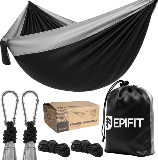 Calm 275 travel hammock – grey