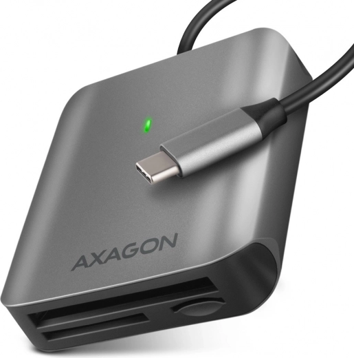 Lecteur de cartes externe USB-C 3.2 Gen 1 avec trois emplacements
