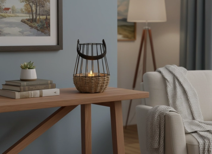 Accent stylé pour le salon comme pour la chambre