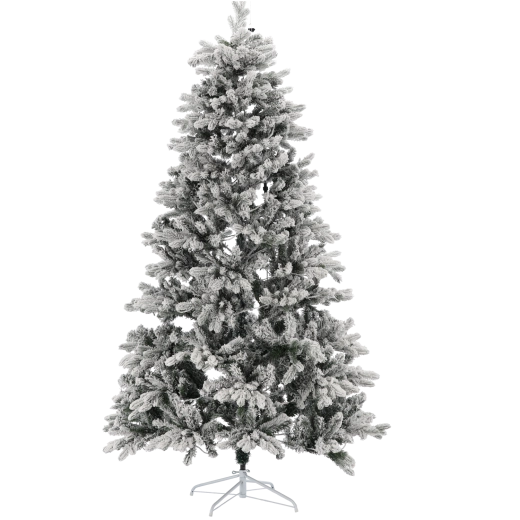 Branches enneigées pour une atmosphère hivernale