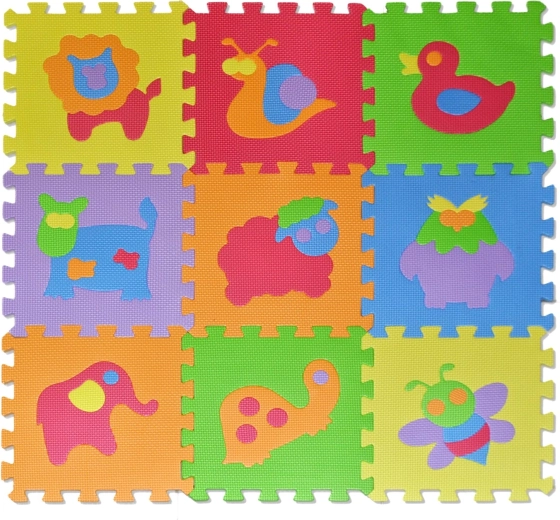 Foam animal puzzle 28 × 28 cm