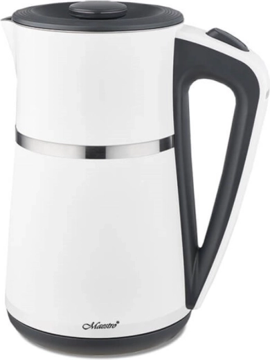 Bouilloire électrique 1,7 l 2200 W blanche