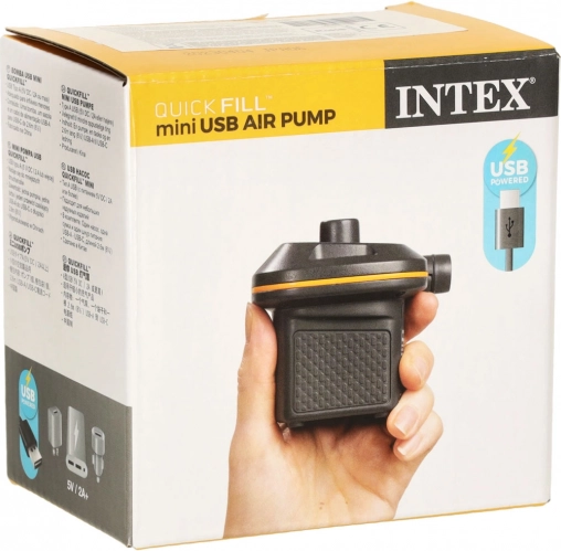 Pompe USB électrique pour matelas et gonflables de piscine INTEX Quick-Fill 5V