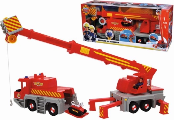 Fireman Sam 2-in-1 Fire Crane Truck
