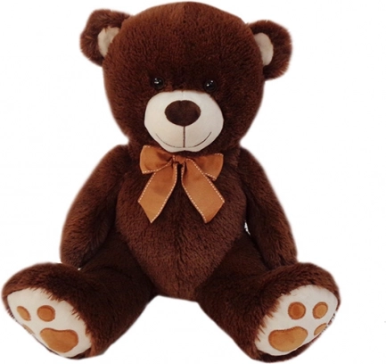 Brown Plush Bear Sitting 40 cm