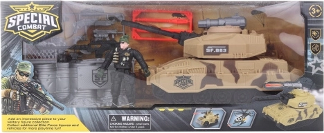 Militaire set met tank voor kinderen
