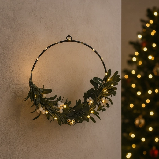 Warm LED lighting for a cozy atmosphere