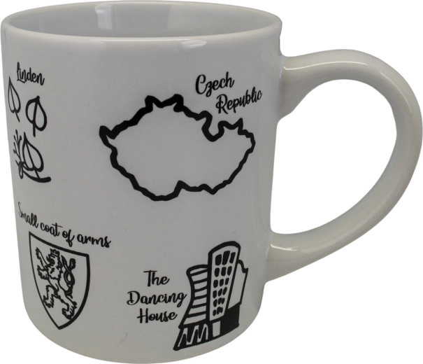 White Ceramic Mug 250 ml